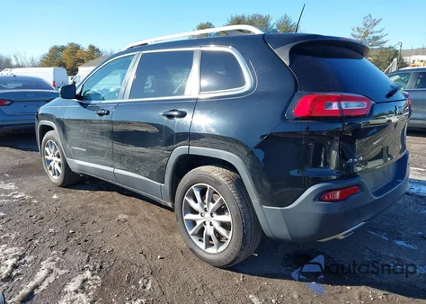 2018 Jeep Cherokee Limited 4X4 z USA, uszkodzony, nr VIN 1C4PJMDB3JD535526